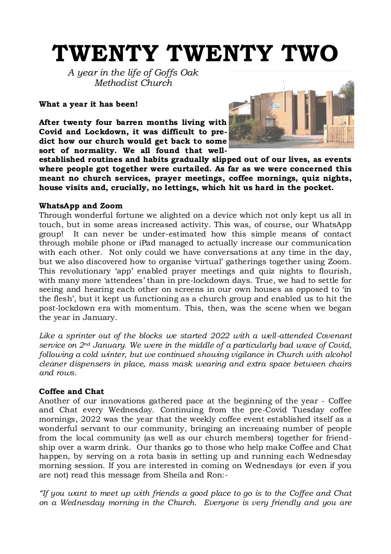 GOMC Annual Review 2022